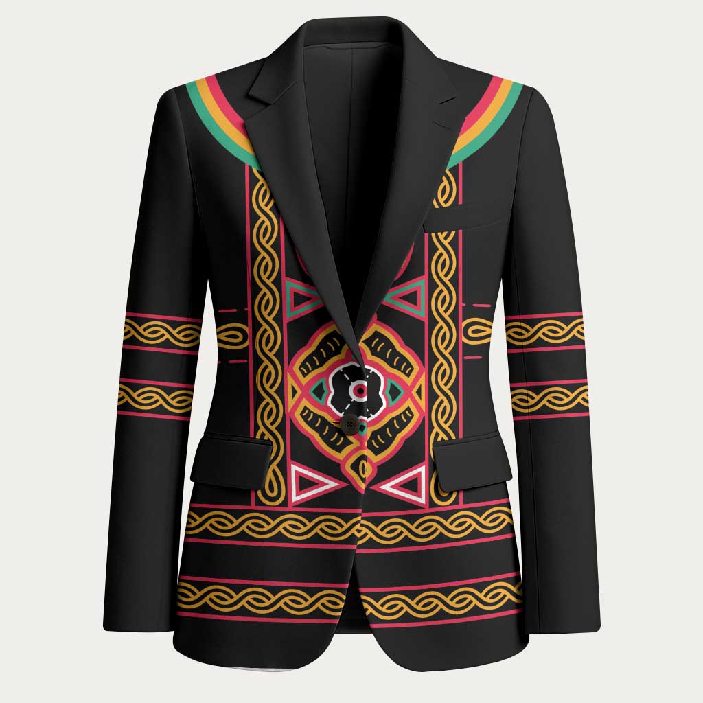 Cameroon Bamenda Blazer Toghu Traditional Pattern