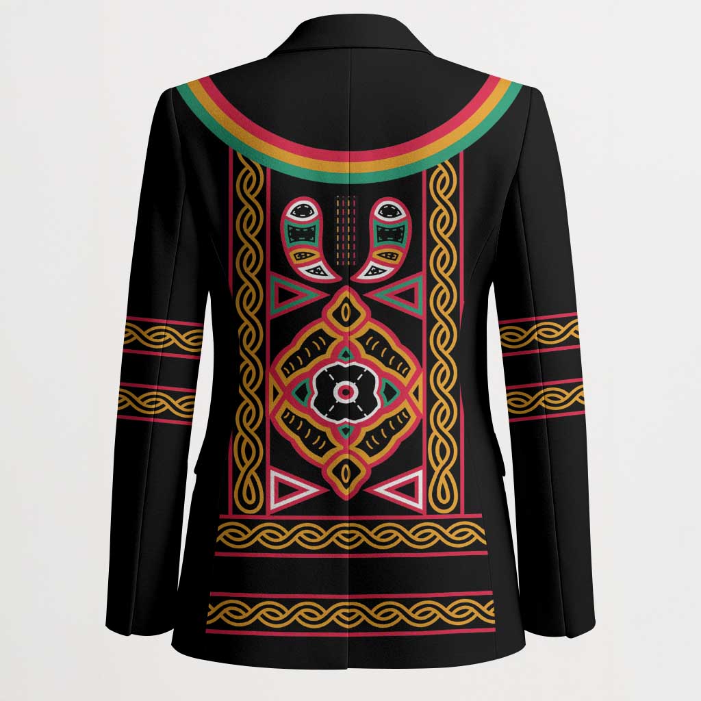 Cameroon Bamenda Blazer Toghu Traditional Pattern