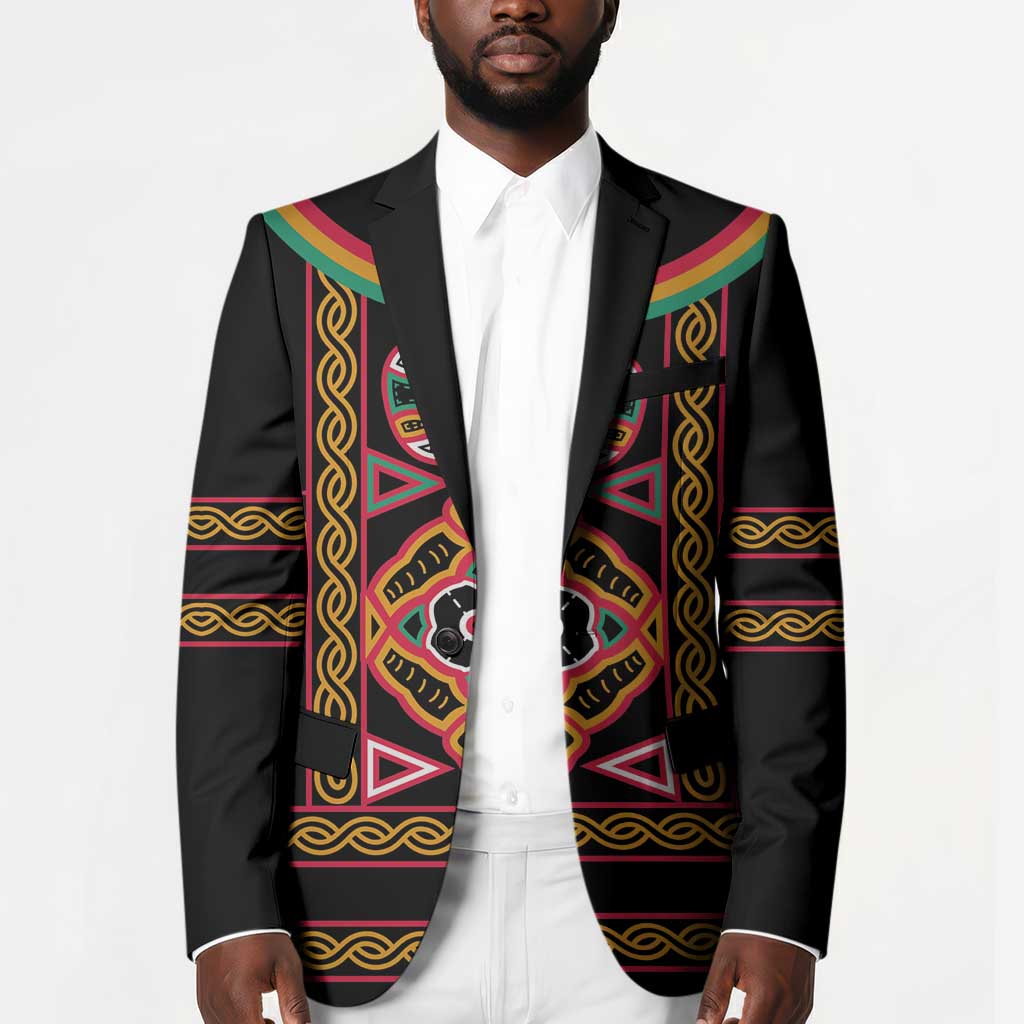Cameroon Bamenda Blazer Toghu Traditional Pattern