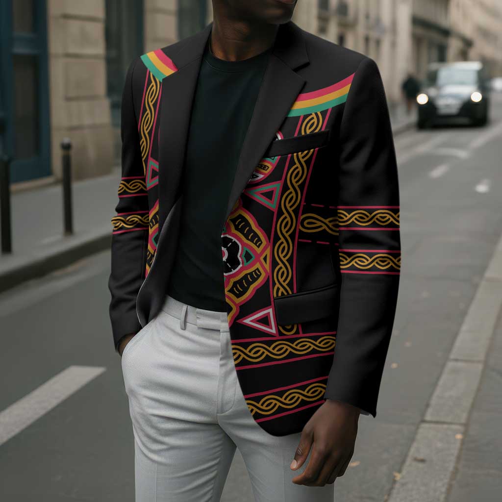 Cameroon Bamenda Blazer Toghu Traditional Pattern