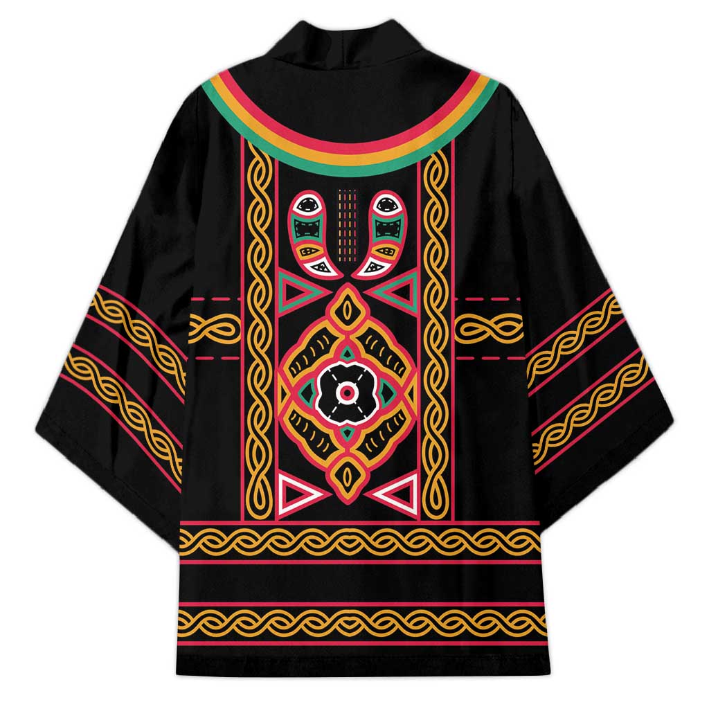 Cameroon Bamenda Kimono Toghu Traditional Pattern