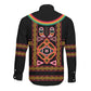 Cameroon Bamenda Long Sleeve Button Shirt Toghu Traditional Pattern