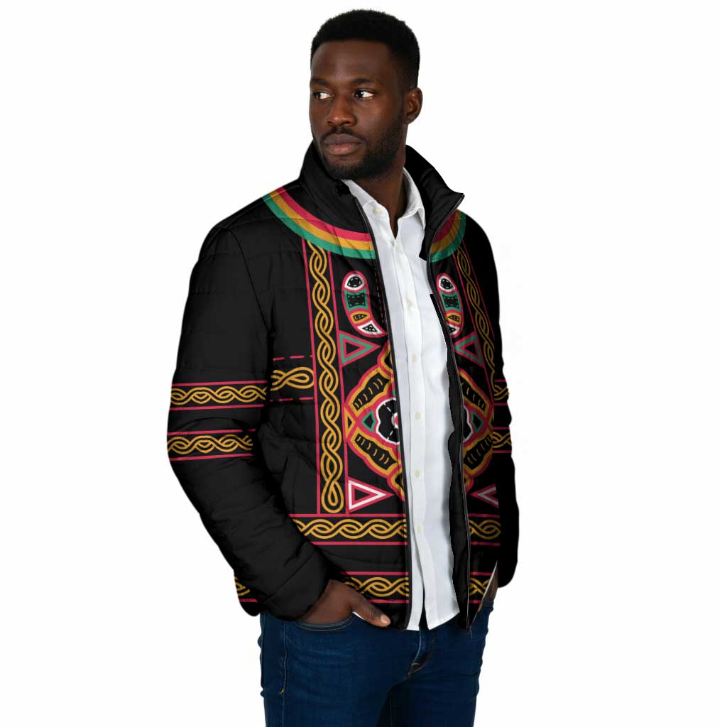 Cameroon Bamenda Padded Jacket Toghu Traditional Pattern