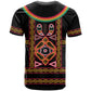 Cameroon Bamenda T shirt Toghu Traditional Pattern