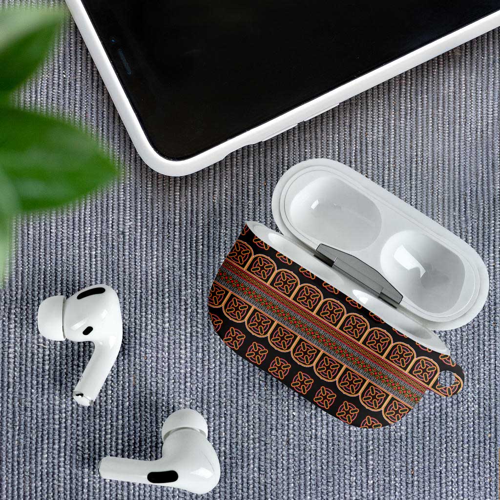 Bamenda Toghu AirPods Case Cameroon Traditional Pattern