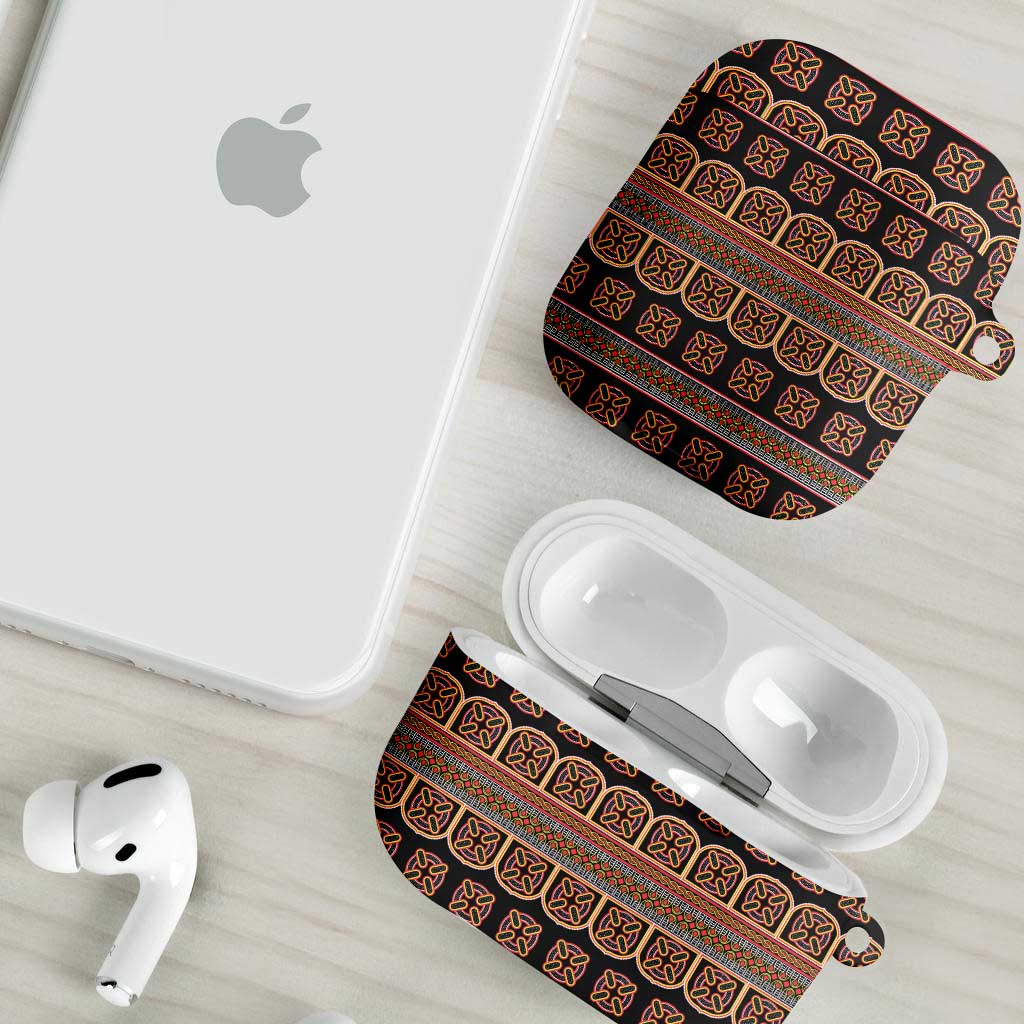 Bamenda Toghu AirPods Case Cameroon Traditional Pattern