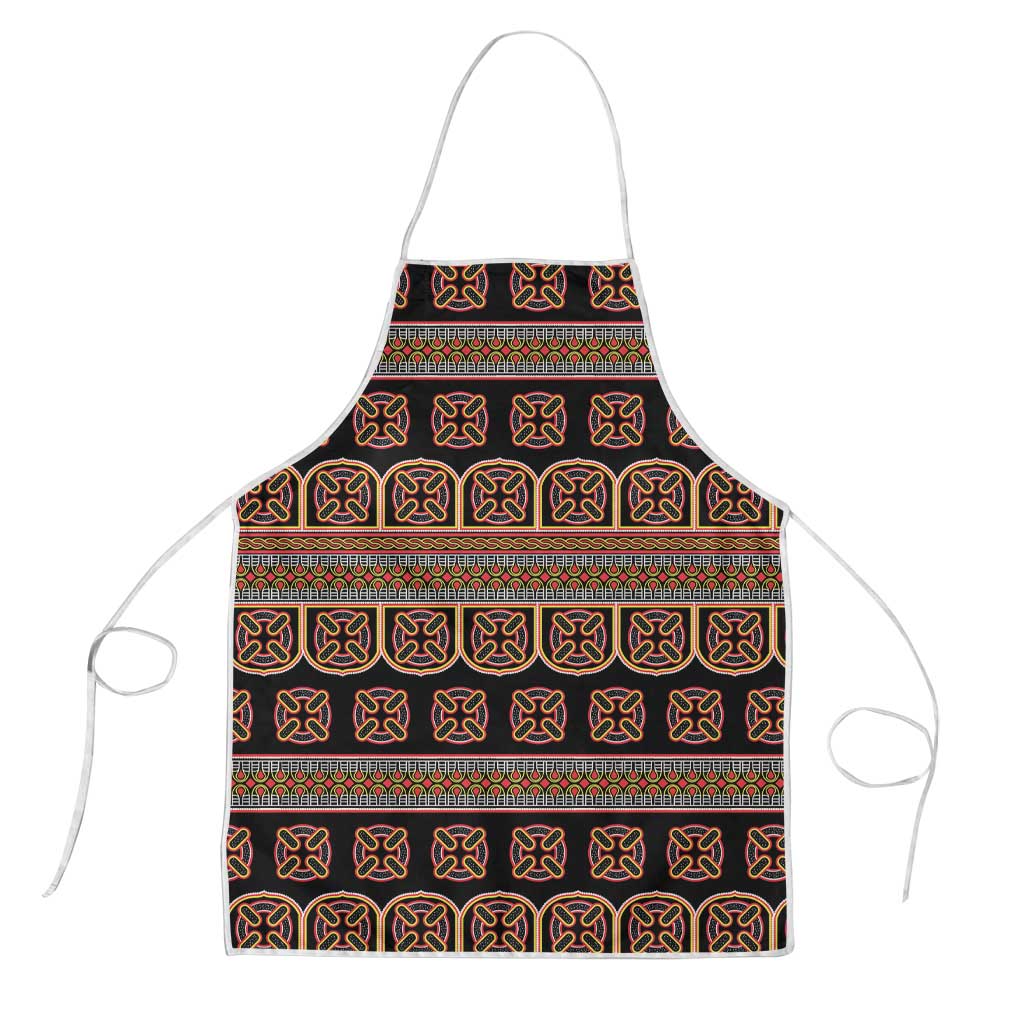 Bamenda Toghu Apron Cameroon Traditional Pattern