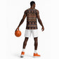 Bamenda Toghu Basketball Jersey Cameroon Traditional Pattern