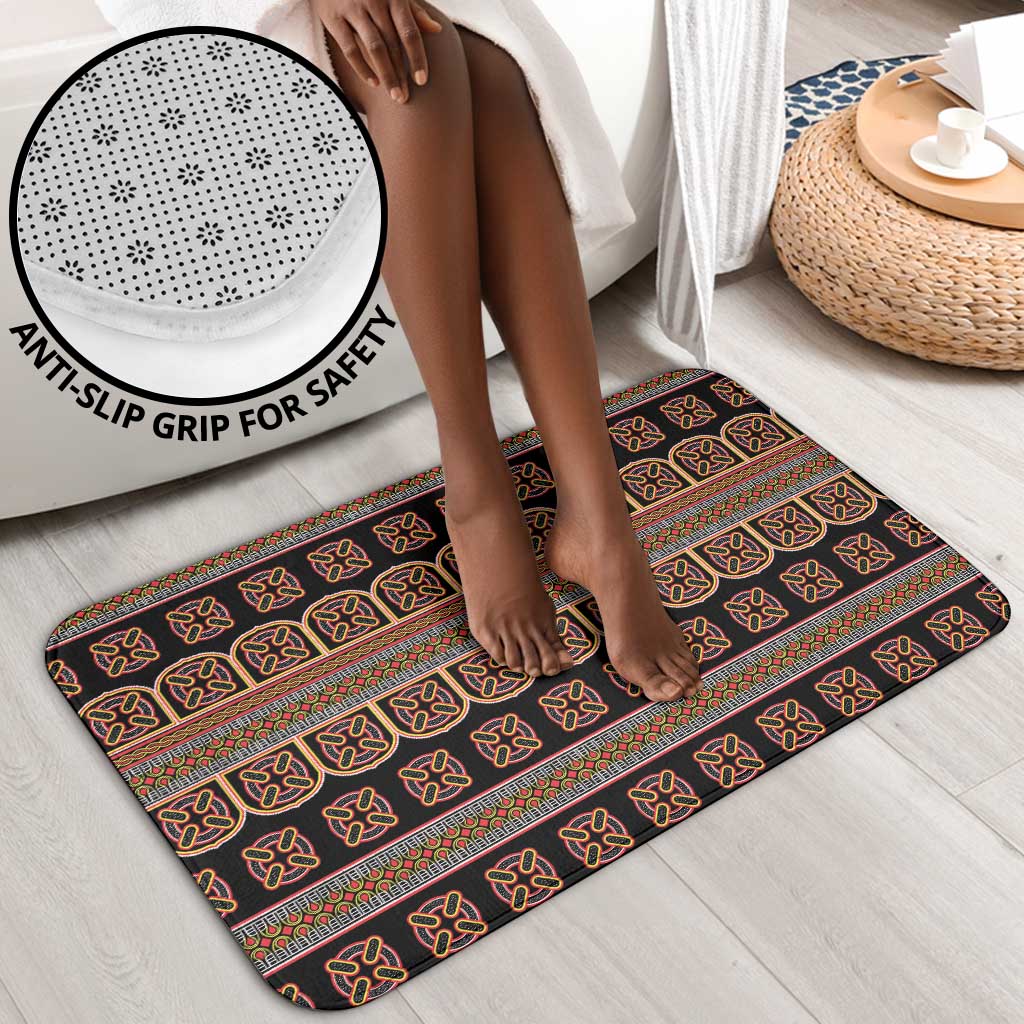Bamenda Toghu Bathroom Set Cameroon Traditional Pattern