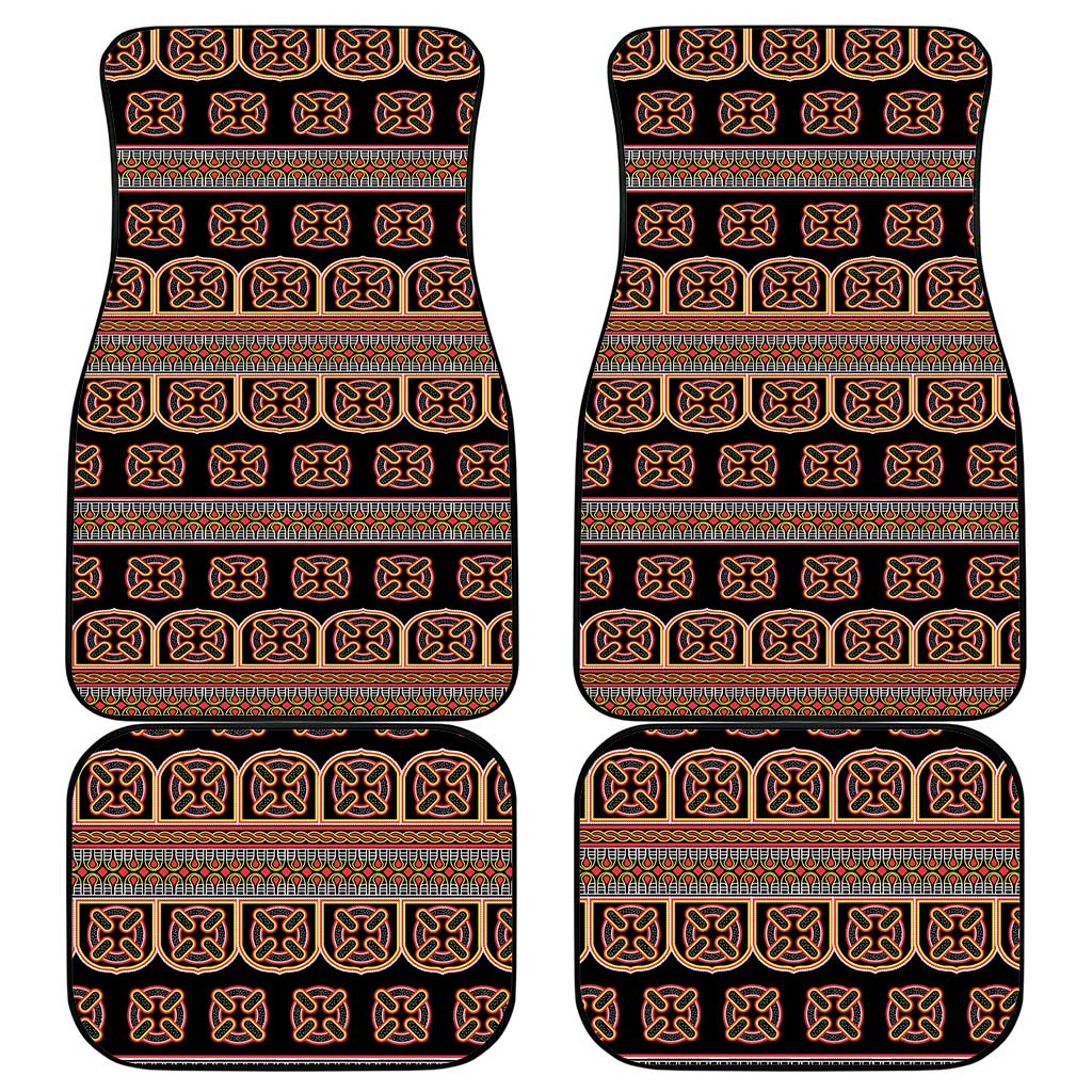 Bamenda Toghu Car Mats Cameroon Traditional Pattern