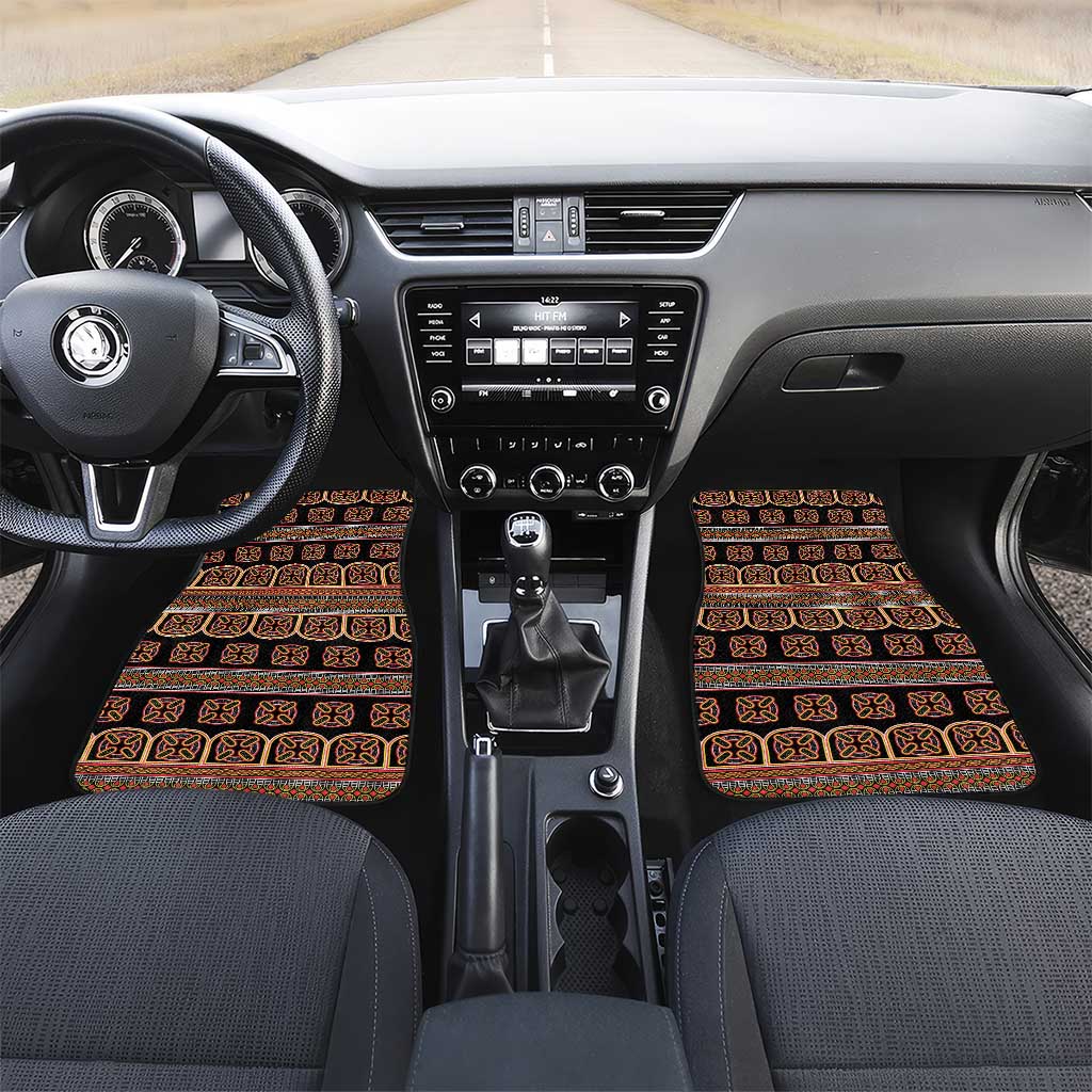 Bamenda Toghu Car Mats Cameroon Traditional Pattern