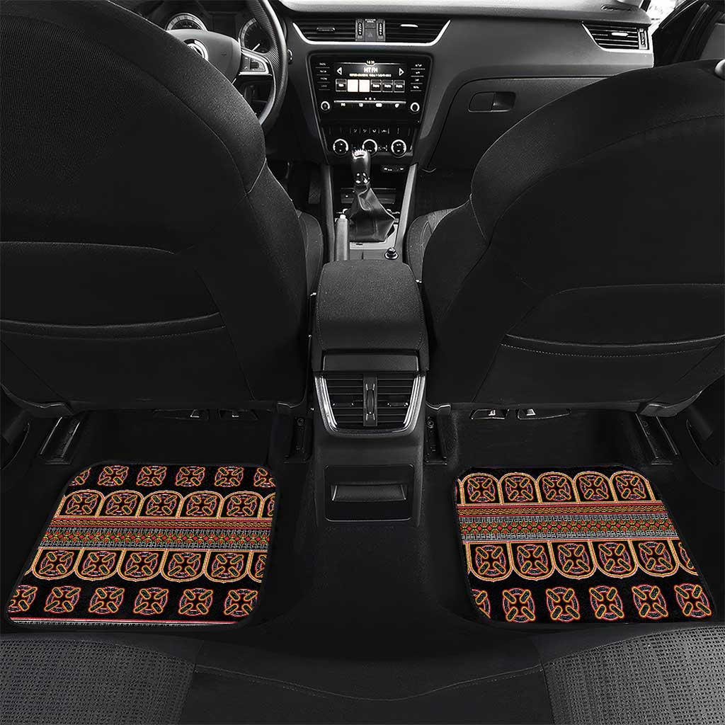 Bamenda Toghu Car Mats Cameroon Traditional Pattern