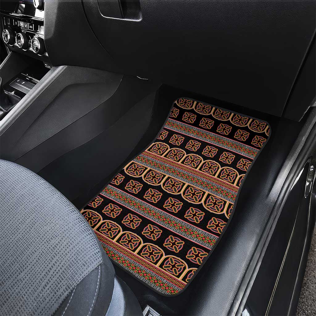 Bamenda Toghu Car Mats Cameroon Traditional Pattern