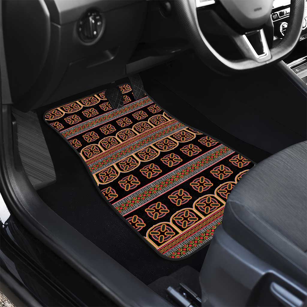 Bamenda Toghu Car Mats Cameroon Traditional Pattern
