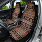 Bamenda Toghu Car Seat Cover Cameroon Traditional Pattern