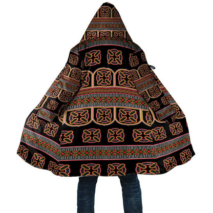 Bamenda Toghu Cloak Cameroon Traditional Pattern