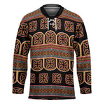 Bamenda Toghu Hockey Jersey Cameroon Traditional Pattern