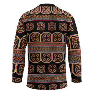 Bamenda Toghu Hockey Jersey Cameroon Traditional Pattern