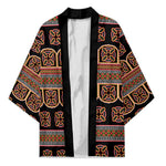 Bamenda Toghu Kimono Cameroon Traditional Pattern