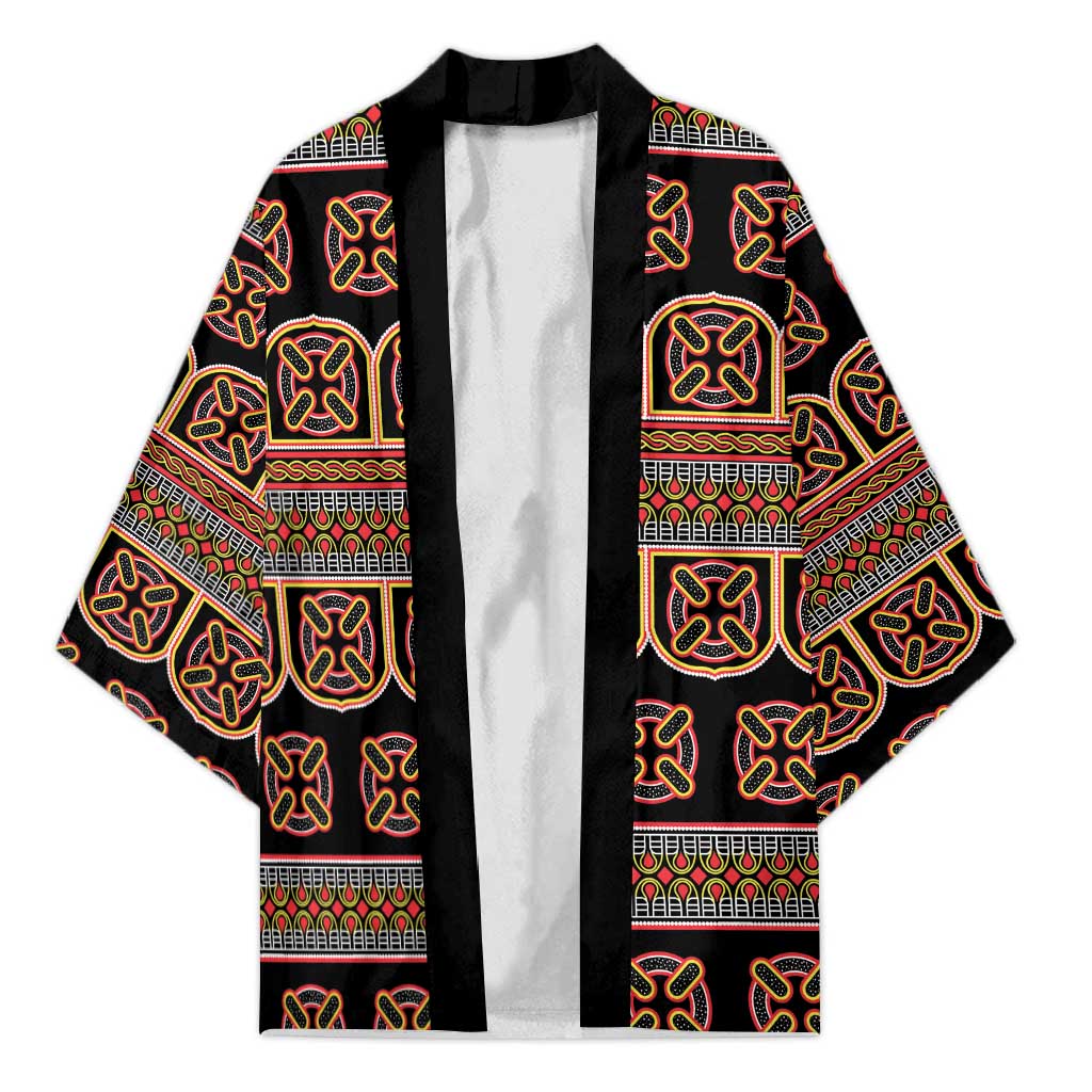Bamenda Toghu Kimono Cameroon Traditional Pattern