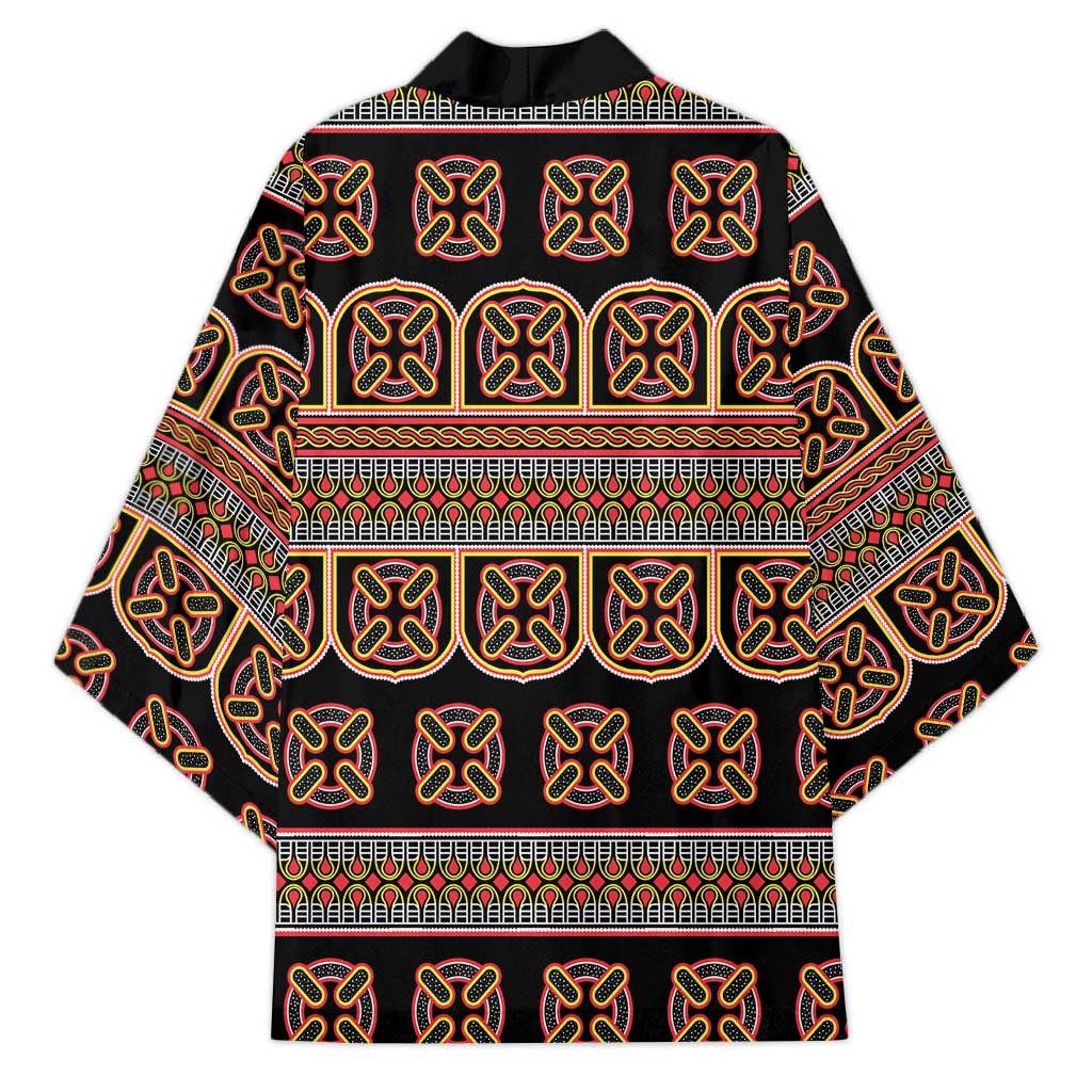 Bamenda Toghu Kimono Cameroon Traditional Pattern