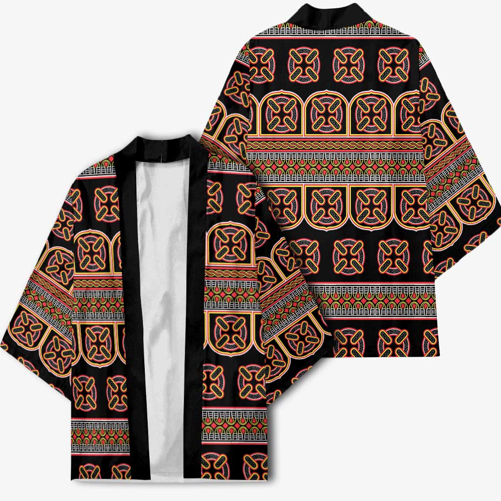 Bamenda Toghu Kimono Cameroon Traditional Pattern