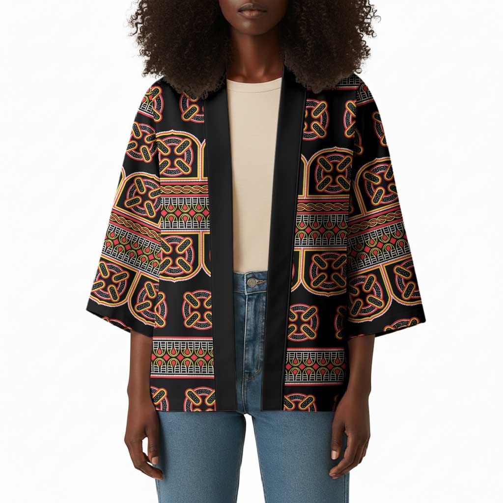 Bamenda Toghu Kimono Cameroon Traditional Pattern
