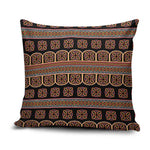 Bamenda Toghu Pillow Cover Cameroon Traditional Pattern