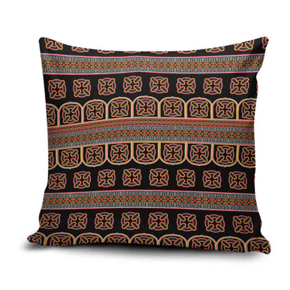 Bamenda Toghu Pillow Cover Cameroon Traditional Pattern