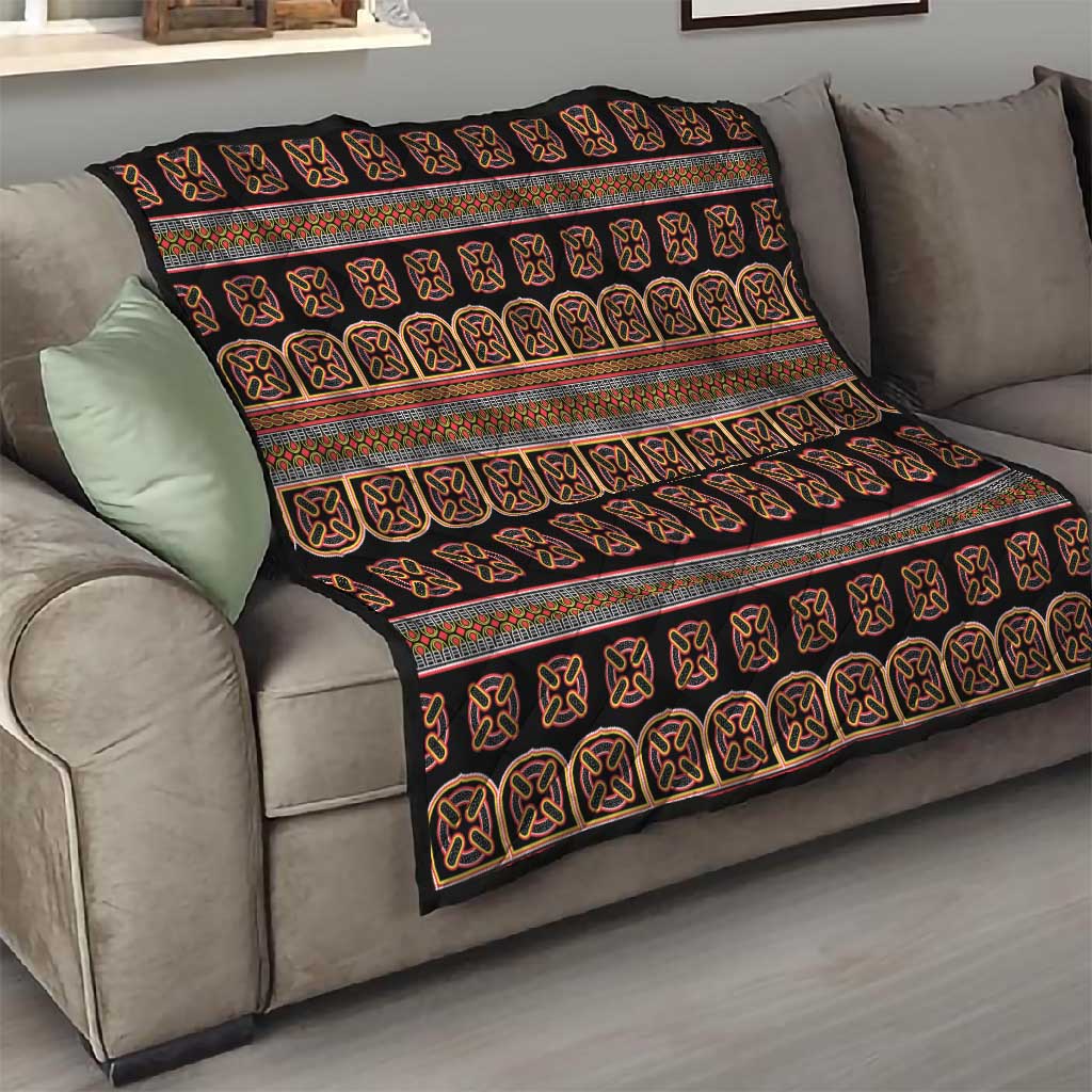 Bamenda Toghu Quilt Cameroon Traditional Pattern