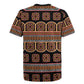 Bamenda Toghu Rugby Jersey Cameroon Traditional Pattern
