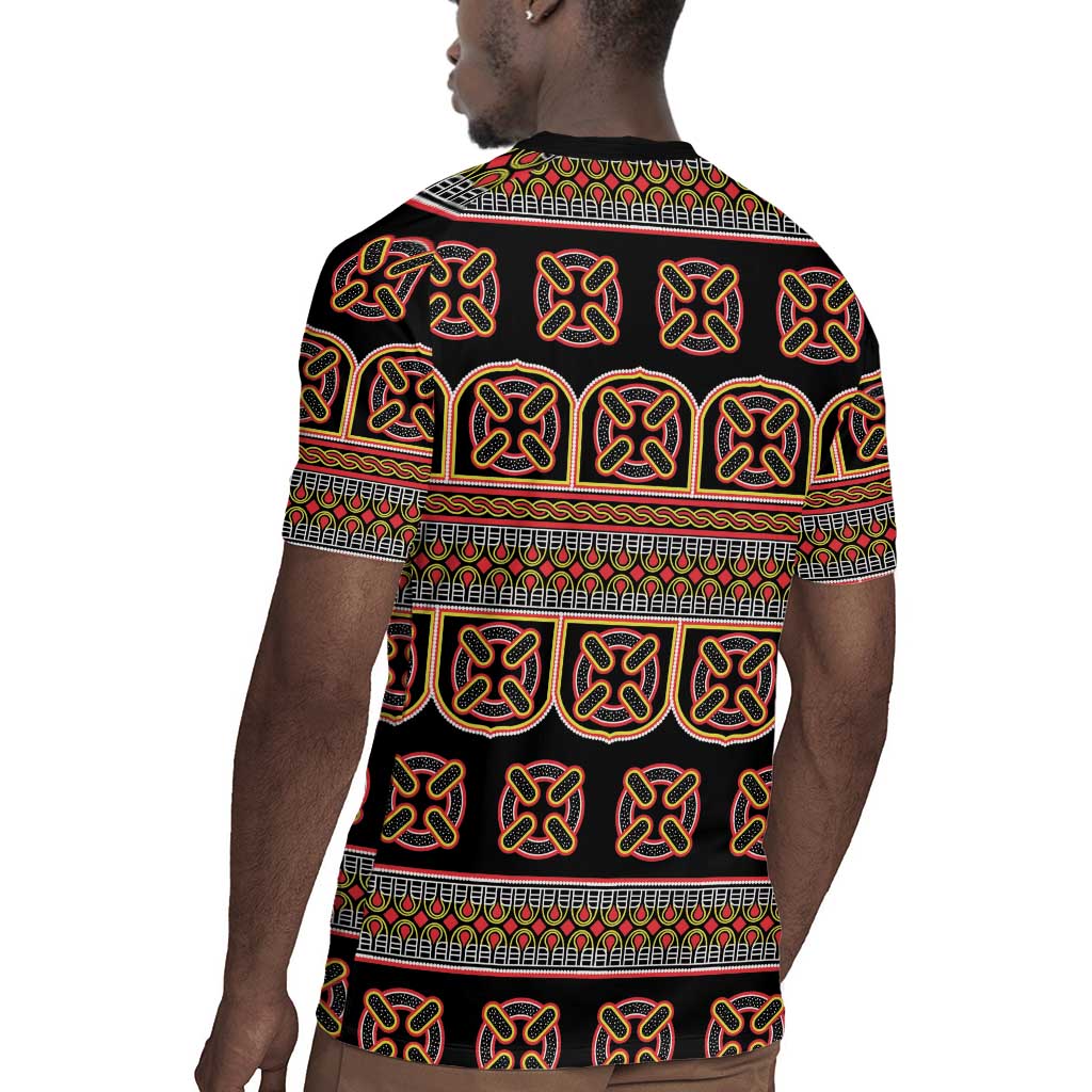 Bamenda Toghu Rugby Jersey Cameroon Traditional Pattern