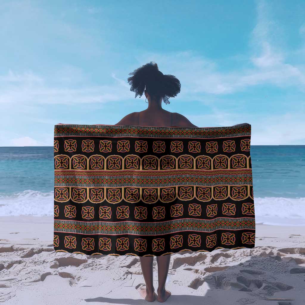 Bamenda Toghu Sarong Cameroon Traditional Pattern