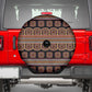 Bamenda Toghu Spare Tire Cover Cameroon Traditional Pattern