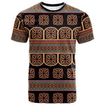 Bamenda Toghu T shirt Cameroon Traditional Pattern