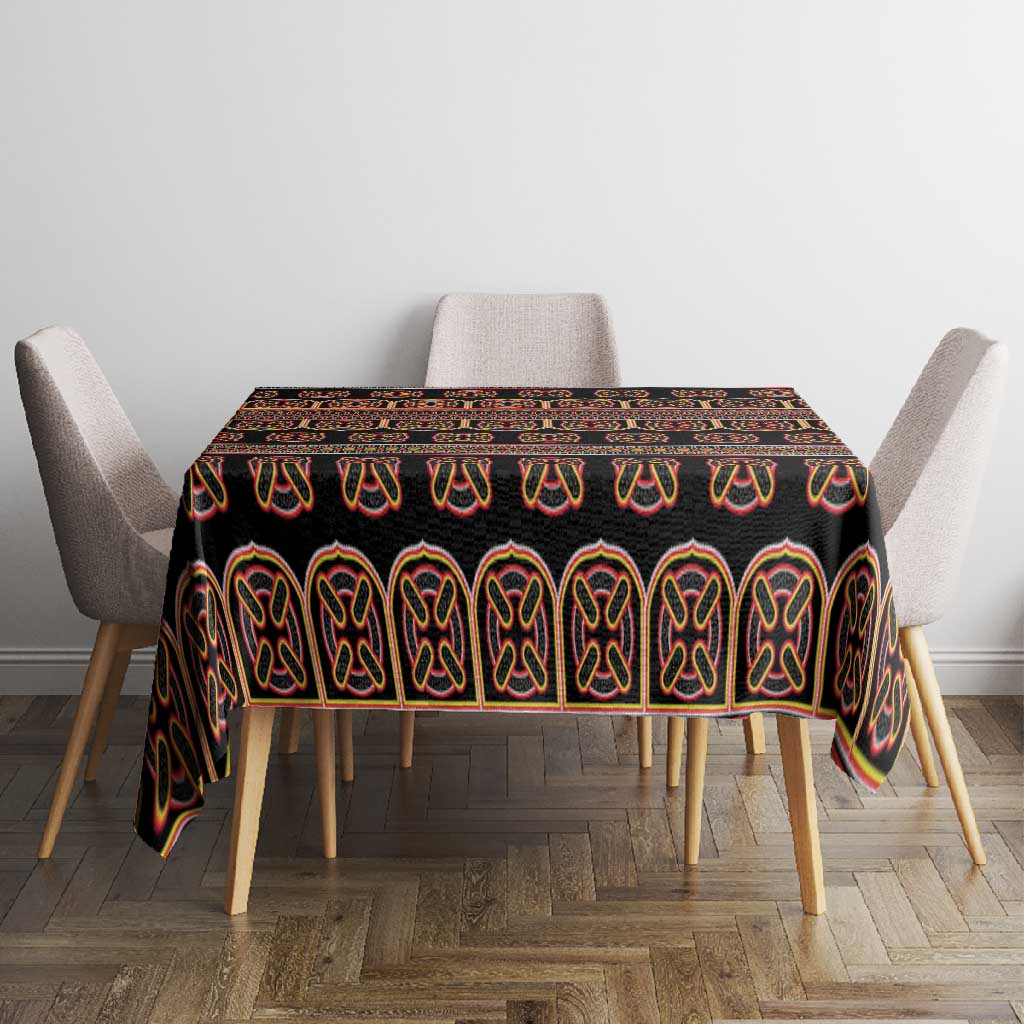 Bamenda Toghu Tablecloth Cameroon Traditional Pattern