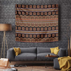 Bamenda Toghu Tapestry Cameroon Traditional Pattern