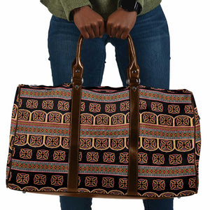 Bamenda Toghu Travel Bag Cameroon Traditional Pattern