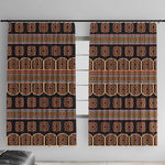 Bamenda Toghu Window Curtain Cameroon Traditional Pattern