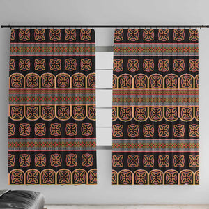 Bamenda Toghu Window Curtain Cameroon Traditional Pattern