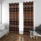 Bamenda Toghu Window Curtain Cameroon Traditional Pattern