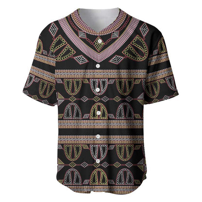 Cameroon Baseball Jersey Toghu Pattern Heritage