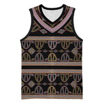 Cameroon Basketball Jersey Toghu Pattern Heritage