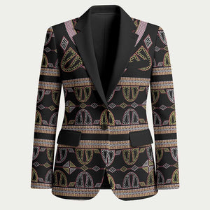 Cameroon Blazer Toghu Pattern Heritage