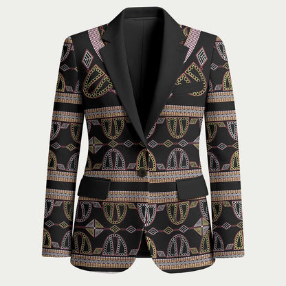 Cameroon Blazer Toghu Pattern Heritage