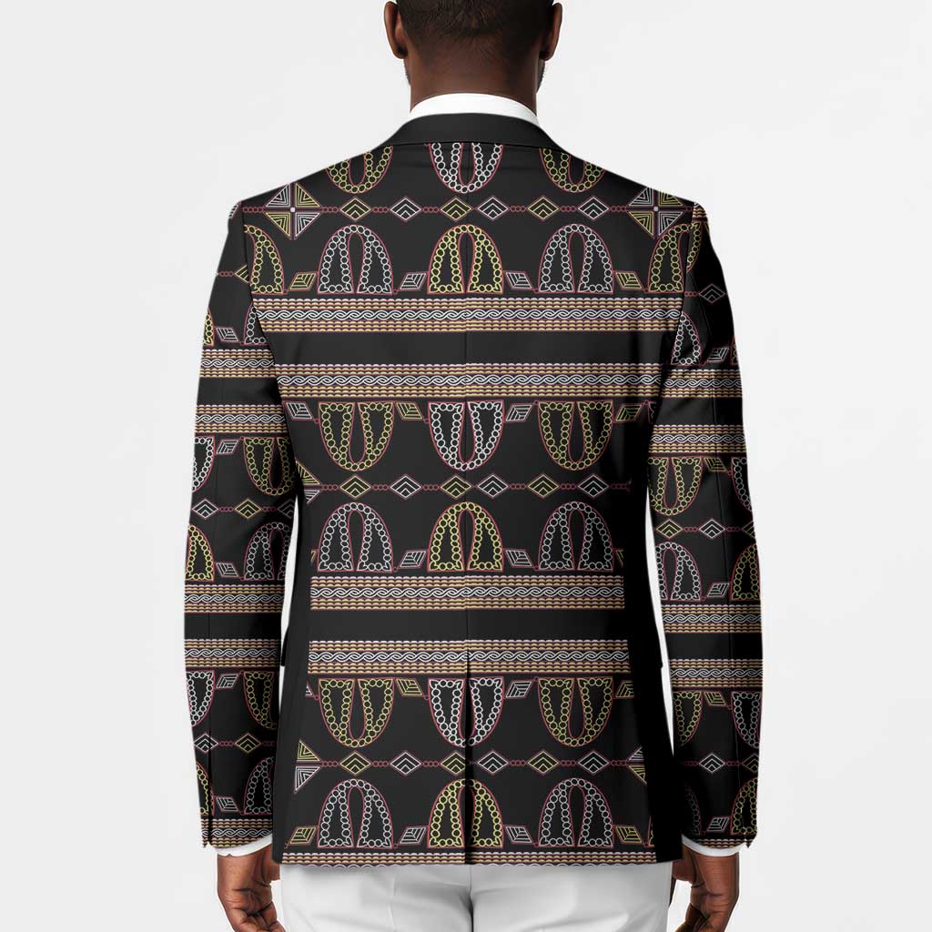 Cameroon Blazer Toghu Pattern Heritage