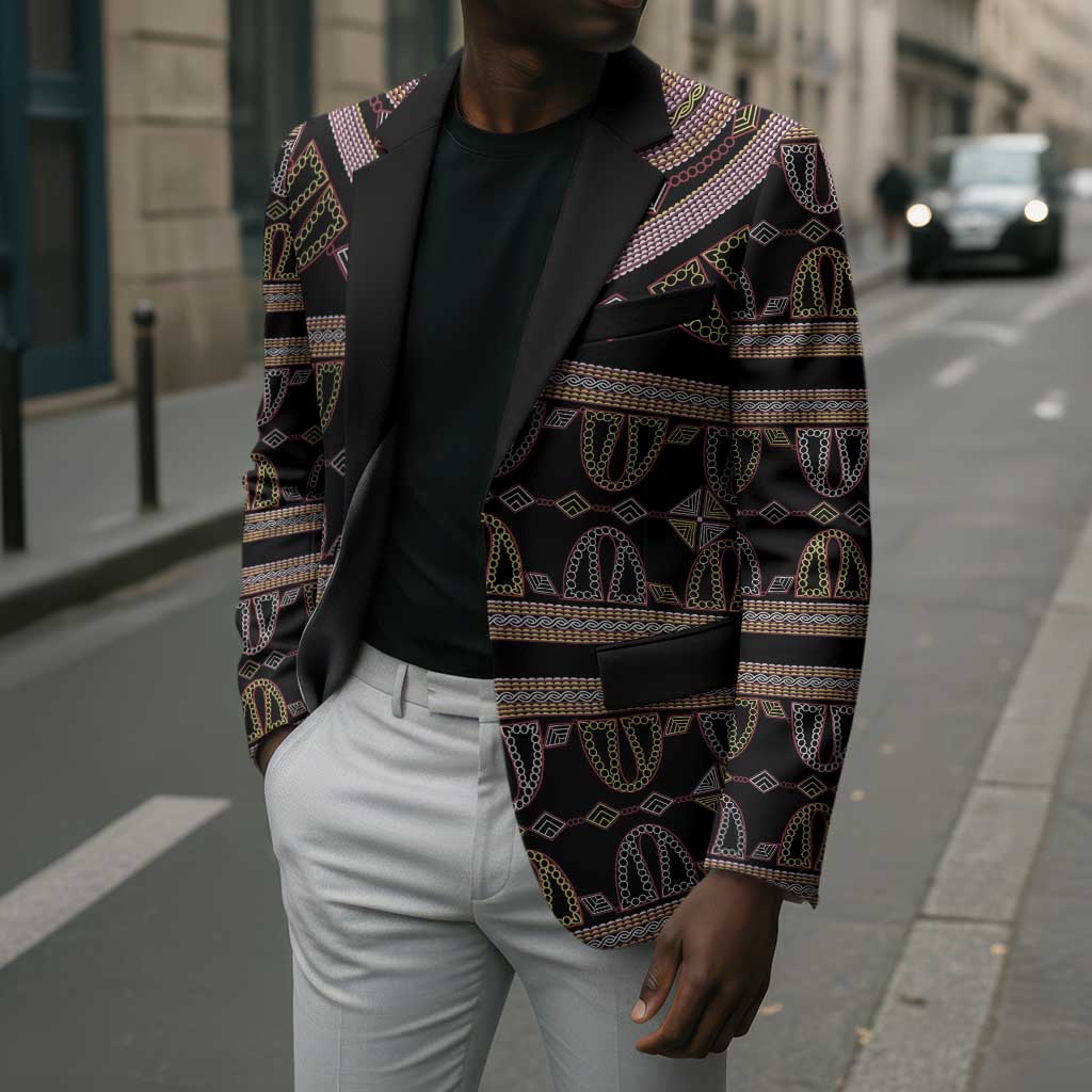 Cameroon Blazer Toghu Pattern Heritage