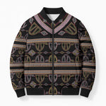 Cameroon Bomber Puffer Jacket Toghu Pattern Heritage