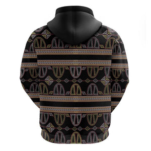 Cameroon Hoodie Toghu Pattern Heritage