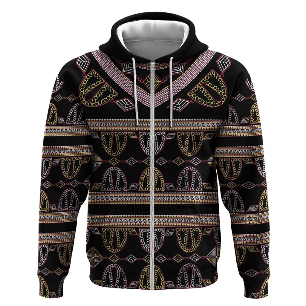 Cameroon Hoodie Toghu Pattern Heritage